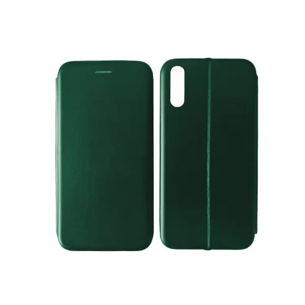 ЧОХОЛ-КНИЖКА LEVEL ДЛЯ REDMI 9A MIDNIGHT ЗЕЛЕНИЙ
