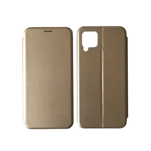 MR4_133922 Чохол-книжка level для samsung a12 (a125) gold 
