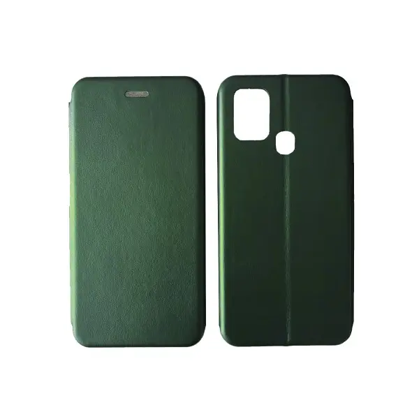 ЧОХОЛ-КНИЖКА LEVEL ДЛЯ REDMI 9C, 10A MIDNIGHT ЗЕЛЕНИЙ