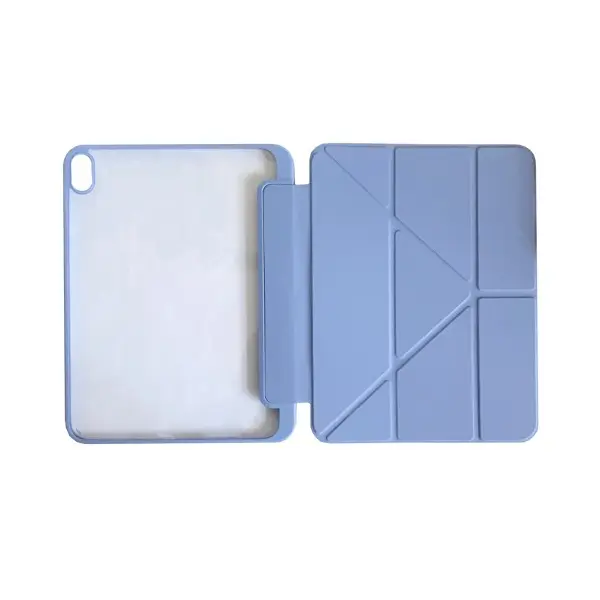 MR4_133728 Чохол smart case clear stylus для apple ipad air 11 2024, 2025 пурпуровий 