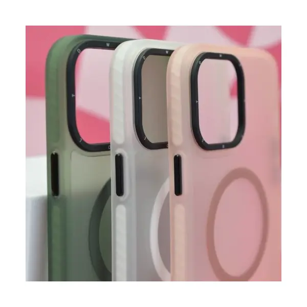 MR4_133788 Чохол total matte magsafe для iphone 16 pro max, чорний PRC