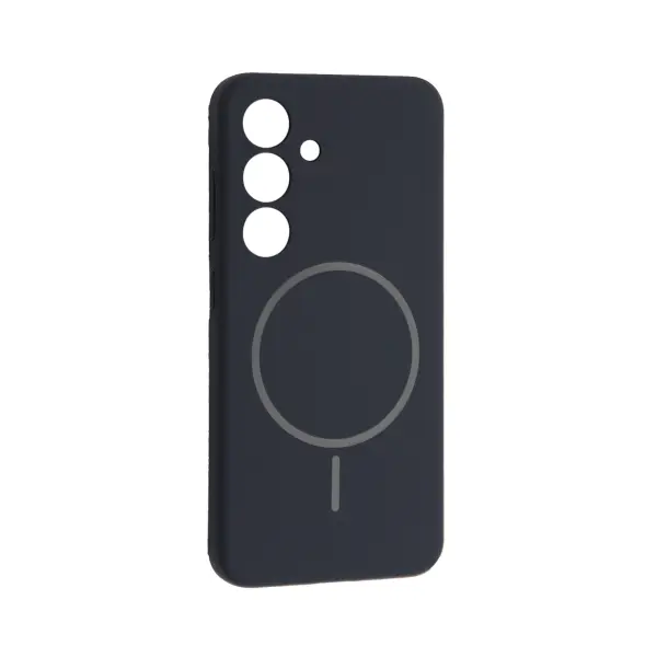 ЧОХОЛ SILICONE CASE LUXURY MAGSAFE ДЛЯ SAMSUNG S24 MIDNIGHT СИНІЙ