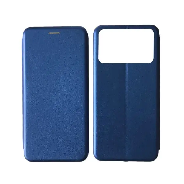 ЧОХОЛ-КНИЖКА LEVEL ДЛЯ XIAOMI POCO X6 PRO 5G СИНІЙ