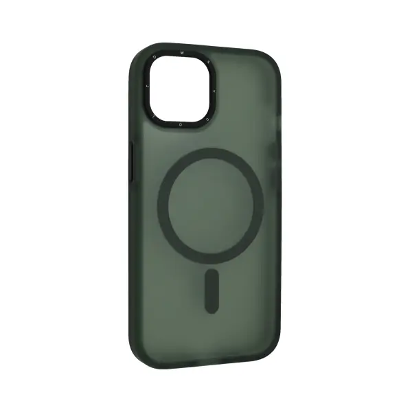 ЧОХОЛ TOTAL MATTE MAGSAFE ДЛЯ IPHONE 15 PRO MAX ЗЕЛЕНИЙ