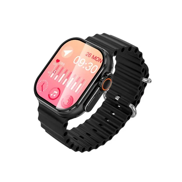 MR4_133872 Смарт-годинник hoco y23 ultra smart sports watch (call version), чорний 