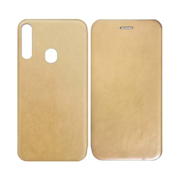 MR4_133897 Чохол-книжка level для samsung a20s (a207) gold 