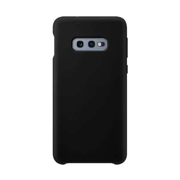 ЧОХОЛ SILICONE CASE FULL ДЛЯ SAMSUNG S10E, ЧОРНИЙ