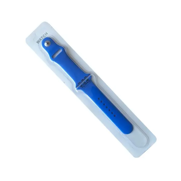 РЕМІНЕЦЬ ДЛЯ APPLE WATCH SILICONE 38, 40MM S (76) CAPRI СИНІЙ