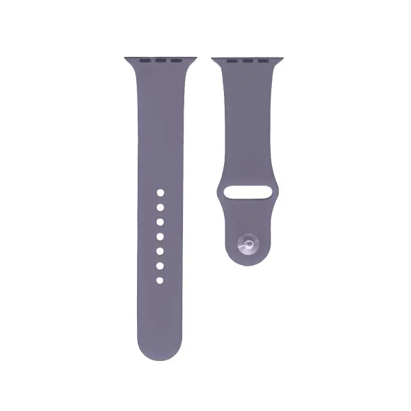 РЕМІНЕЦЬ ДЛЯ APPLE WATCH SILICONE 42, 44MM M (46) LAVANDER, СІРИЙ