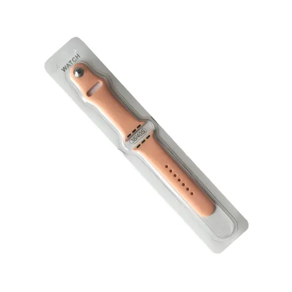 MR4_134566 Ремінець для apple watch silicone 38, 40mm s (74) cantaloupe 