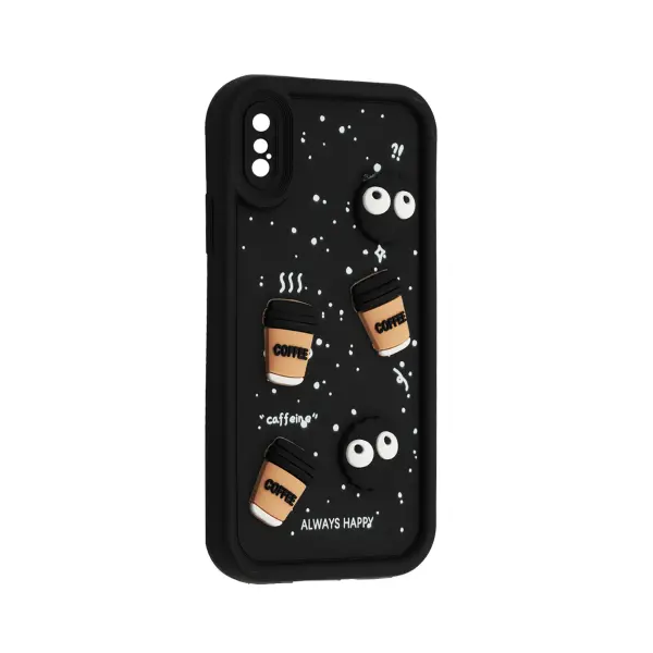 ЧОХОЛ HAPPY COOKIE CASE ДЛЯ IPHONE X, XS, ЧОРНИЙ