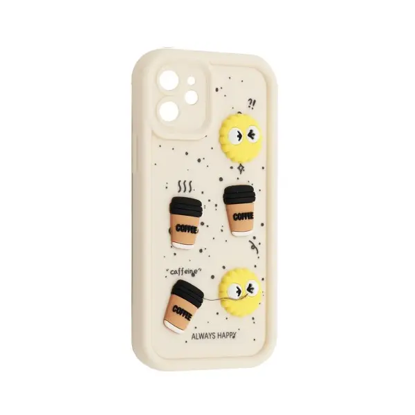 MR4_135222 Чохол happy cookie case для iphone 11, білий 