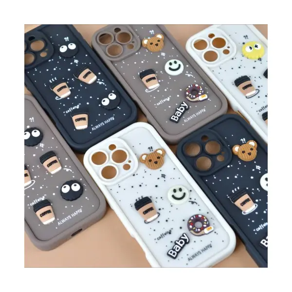 ЧОХОЛ HAPPY COOKIE CASE ДЛЯ IPHONE 12 PRO, БІЛИЙ