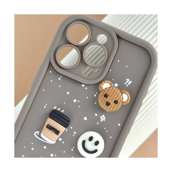 MR4_135251 Чохол happy cookie case для iphone 14, чорний PRC
