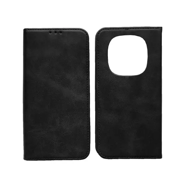 MR4_134517 Чохол-книжка black tpu magnet для redmi note 14 pro+ 5g, чорний PRC