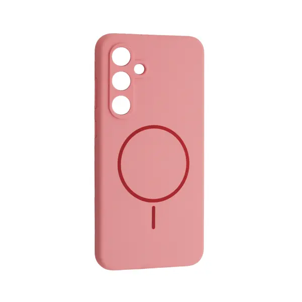 ЧОХОЛ SILICONE CASE LUXURY MAGSAFE ДЛЯ SAMSUNG S25 ROSE РОЖЕВИЙ