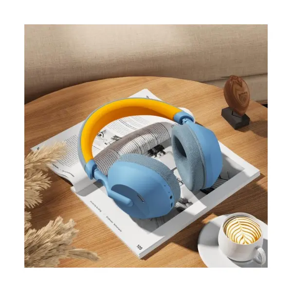 MR4_134584 Навушники накладні xo be49 qiyue anc noise canceling folding headband bluetooth headset сині 