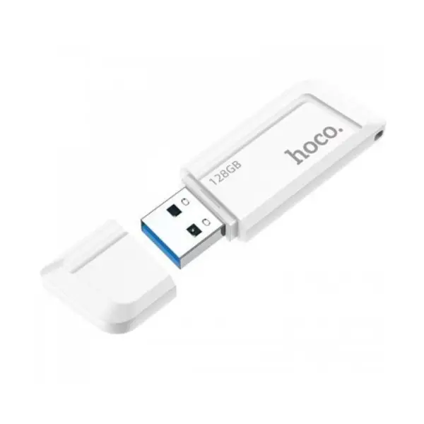ФЛЕШ-НАКОПИЧУВАЧ USB HOCO UD11 WISDOM USB 3.0 128GB, БІЛИЙ