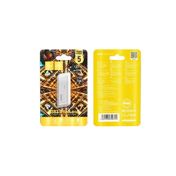 ФЛЕШ-НАКОПИЧУВАЧ USB HOCO UD11 WISDOM USB 3.0 128GB, БІЛИЙ