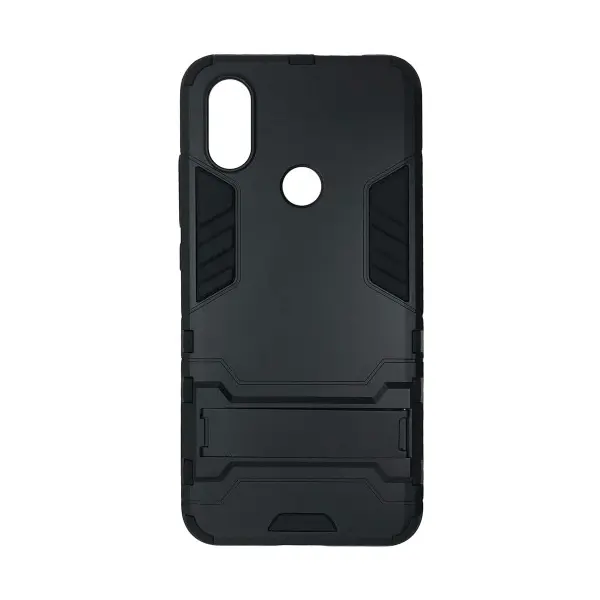 MR4_135496 Чохол-бампер захисний protective для redmi note 6 pro, чорний 