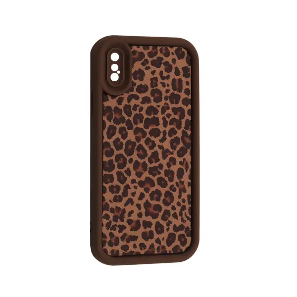 ЧОХОЛ LEOPARD CASE ДЛЯ IPHONE X, XS BROWN 3