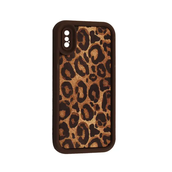 ЧОХОЛ LEOPARD CASE ДЛЯ IPHONE X, XS BROWN 1