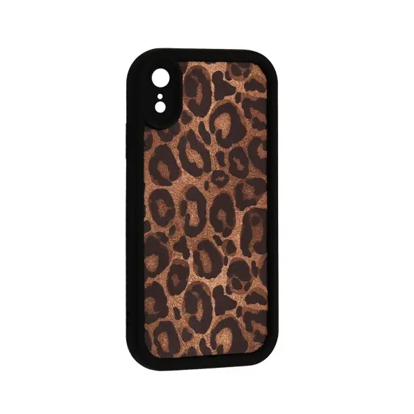 MR4_135706 Чохол leopard case для iphone xr, чорний 