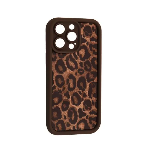 MR4_135740 Чохол leopard case для iphone 13 pro brown 4 
