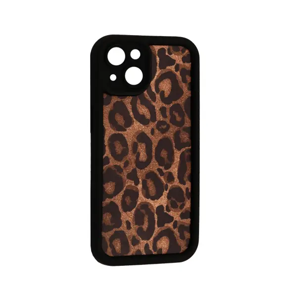 MR4_135751 Чохол leopard case для iphone 14, чорний 