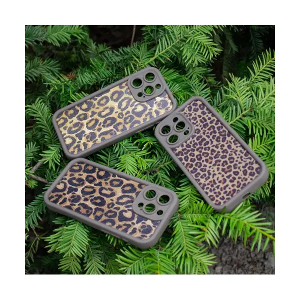 MR4_135752 Чохол leopard case для iphone 14 pro коричневий 1 PRC