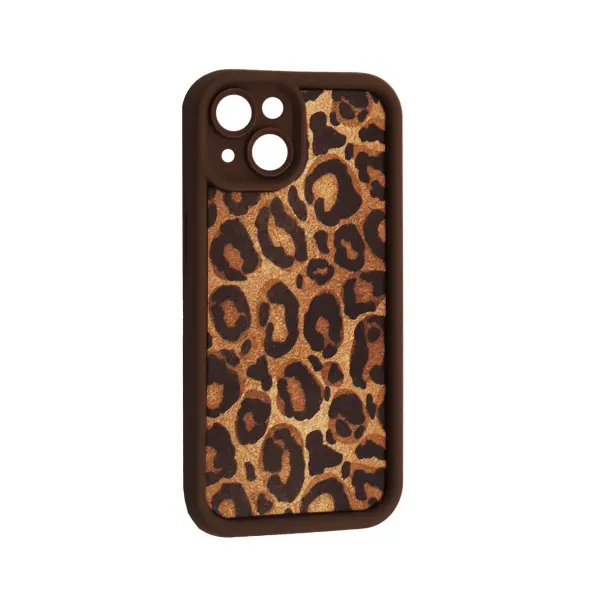 ЧОХОЛ LEOPARD CASE ДЛЯ IPHONE 15 BROWN 1