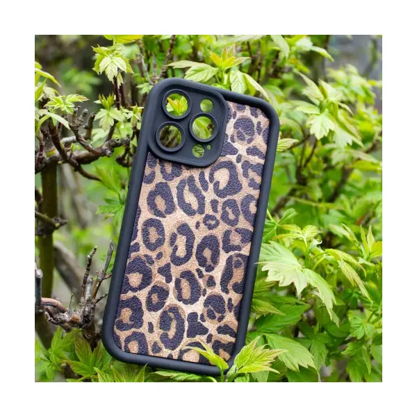 ЧОХОЛ LEOPARD CASE ДЛЯ IPHONE 16, ЧОРНИЙ