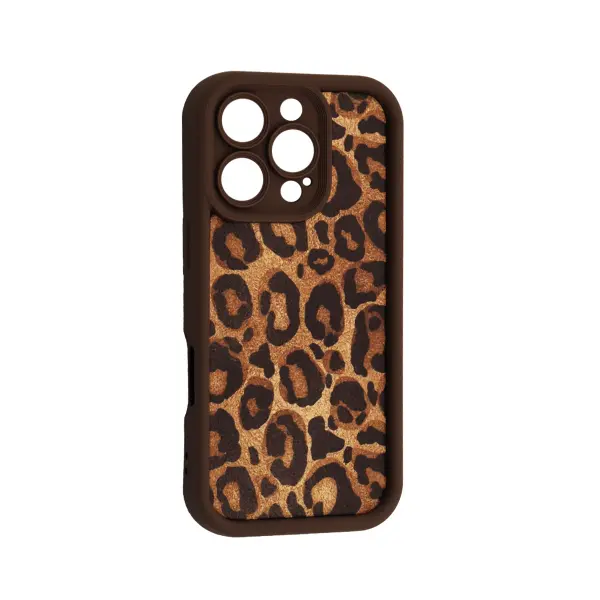 ЧОХОЛ LEOPARD CASE ДЛЯ IPHONE 16 PRO BROWN 1
