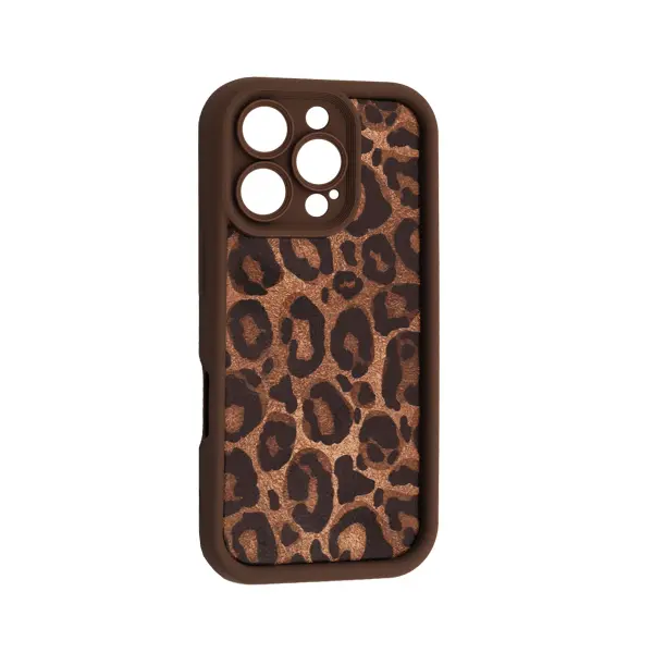 ЧОХОЛ LEOPARD CASE ДЛЯ IPHONE 16 PRO BROWN 4