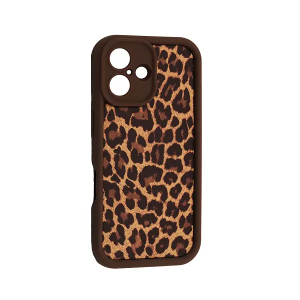 ЧОХОЛ LEOPARD CASE ДЛЯ IPHONE 16 BROWN 2