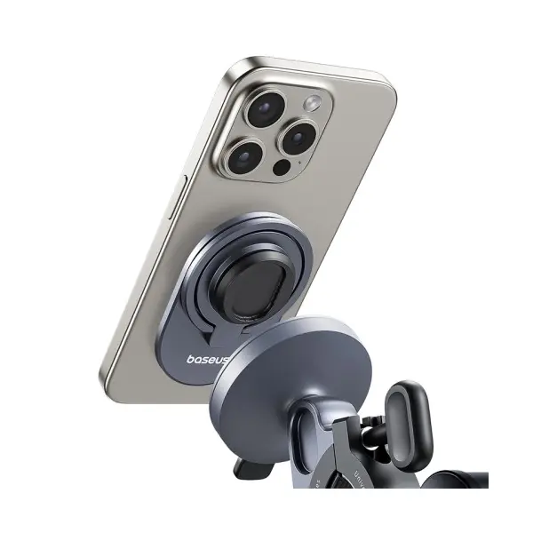МОТО-ВЕЛО ТРИМАЧ BASEUS PRIMETRIP SERIES STICK-ON TYPE BIKE PHONE MOUNT, ЧОРНИЙ C40569001121-00