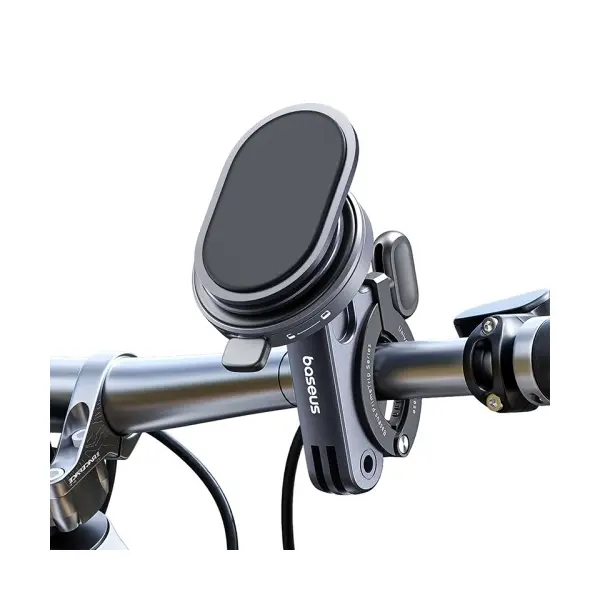 МОТО-ВЕЛО ТРИМАЧ BASEUS PRIMETRIP SERIES STICK-ON TYPE BIKE PHONE MOUNT, ЧОРНИЙ C40569001121-00