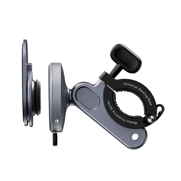 МОТО-ВЕЛО ТРИМАЧ BASEUS PRIMETRIP SERIES STICK-ON TYPE BIKE PHONE MOUNT, ЧОРНИЙ C40569001121-00