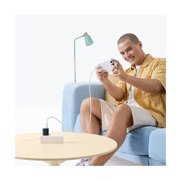 МЕРЕЖЕВИЙ ЗАРЯДНИЙ ПРИСТРІЙ BASEUS PICOGO GAN FAST CHARGER 1C 45W, ЧОРНИЙ P10176800123-00
