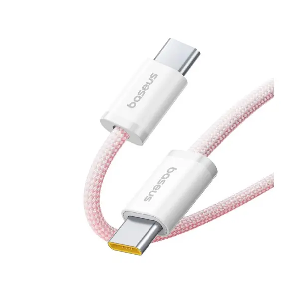 MR4_135355 Кабель pd baseus dynamic 4 fast charging type-c to type-c 100w 1m рожевий p10381400411-00 