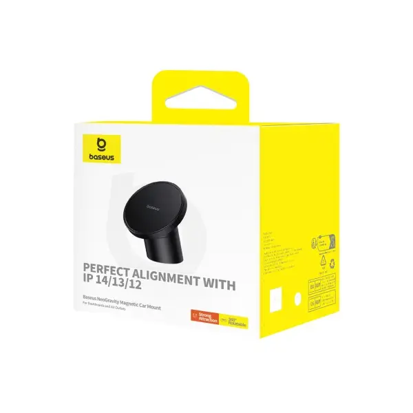 АВТОТРИМАЧ BASEUS NEOGRAVITY MAGNETIC CAR MOUNT (DASHBOARDS AND AIR OUTLETS), ЧОРНИЙ C40141501113-00