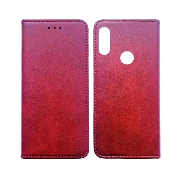 MR4_136480 Чохол-книжка black tpu magnet для redmi note 7 червоний 
