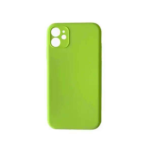 MR4_136077 Чохол silicone case full camera copy для iphone 11 (60) party зелений 