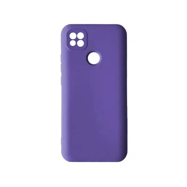 ЧОХОЛ SILICONE CASE CAMERA (NO LOGO) ДЛЯ REDMI 9C LILAC