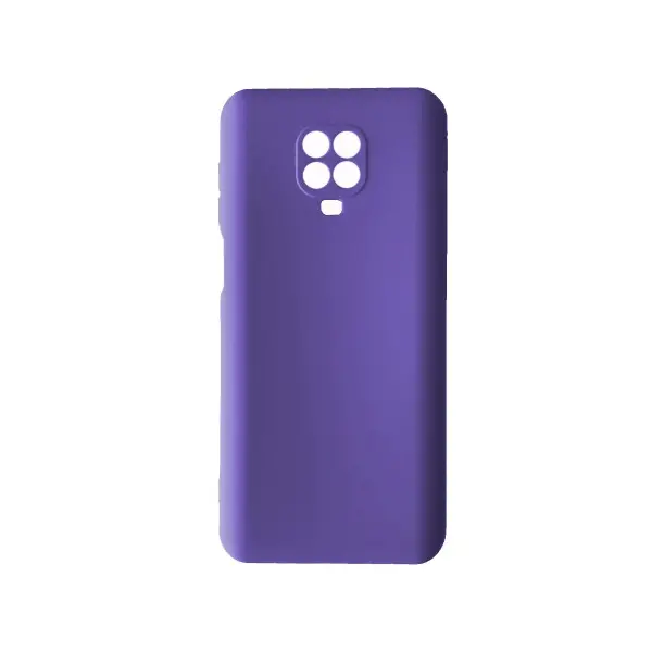 MR4_135864 Чохол silicone case camera (no logo) для redmi note 9s, 9pro lilac 