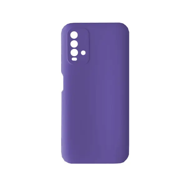 MR4_135861 Чохол silicone case camera (no logo) для redmi note 9 lilac 