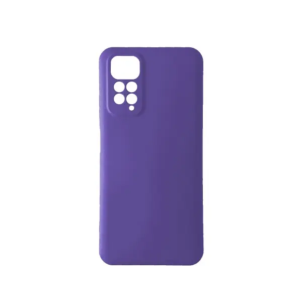 MR4_135808 Чохол silicone case camera (no logo) для redmi note 11, 11s lilac 