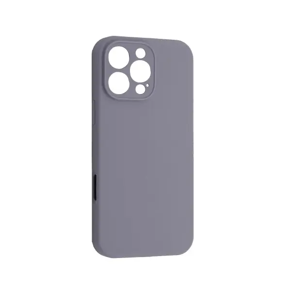 ЧОХОЛ SILICONE CASE FULL CAMERA COPY ДЛЯ IPHONE 16 PRO MAX (46) LAVANDER, СІРИЙ