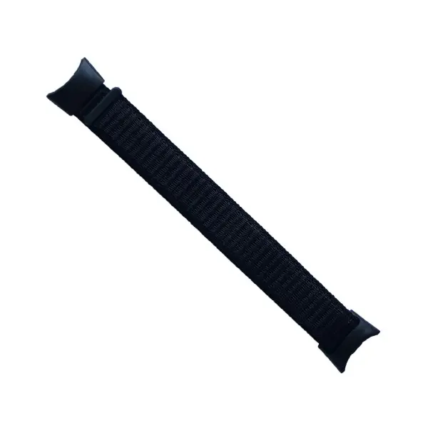 MR4_136031 Ремінець для xiaomi mi band 8, 9, 10 nylon loop, чорний 