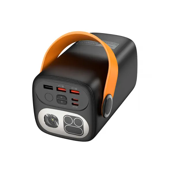 ЗОВНІШНІЙ АКУМУЛЯТОР POWER BANK HOCO DB160 ASTRUM PD100W FULLY COMPATIBLE POWER BANK 60 000MAH, ЧОРНИЙ